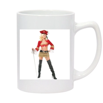 Holly Madison 14oz White Statesman Mug