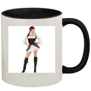 Holly Madison 11oz Colored Inner & Handle Mug