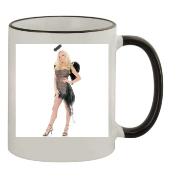 Holly Madison 11oz Colored Rim & Handle Mug