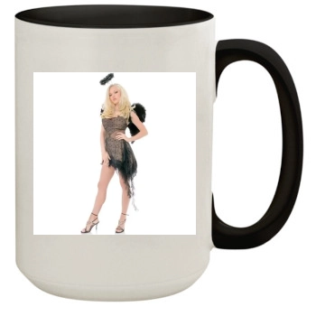 Holly Madison 15oz Colored Inner & Handle Mug