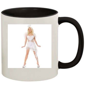 Holly Madison 11oz Colored Inner & Handle Mug