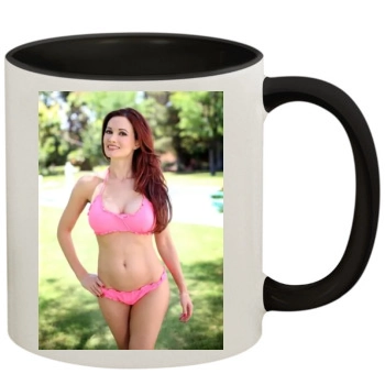 Holly Madison 11oz Colored Inner & Handle Mug