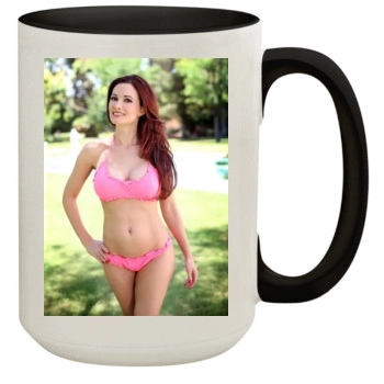 Holly Madison 15oz Colored Inner & Handle Mug