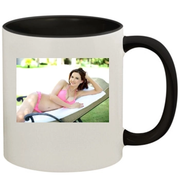 Holly Madison 11oz Colored Inner & Handle Mug