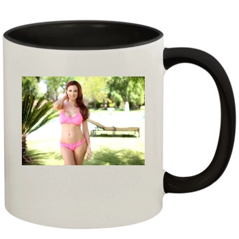 Holly Madison 11oz Colored Inner & Handle Mug