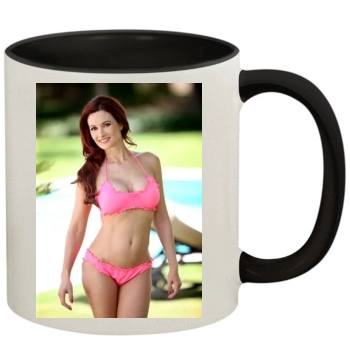 Holly Madison 11oz Colored Inner & Handle Mug