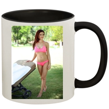 Holly Madison 11oz Colored Inner & Handle Mug