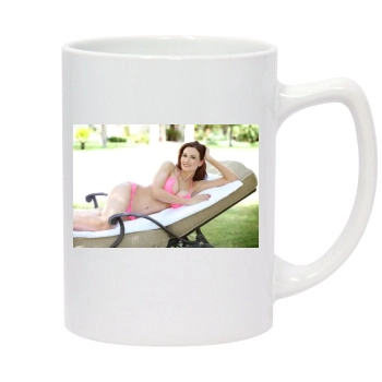 Holly Madison 14oz White Statesman Mug