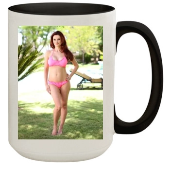 Holly Madison 15oz Colored Inner & Handle Mug