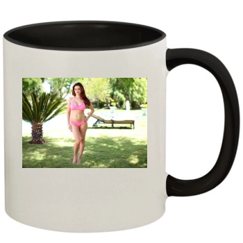 Holly Madison 11oz Colored Inner & Handle Mug