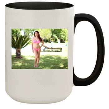 Holly Madison 15oz Colored Inner & Handle Mug