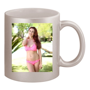 Holly Madison 11oz Metallic Silver Mug