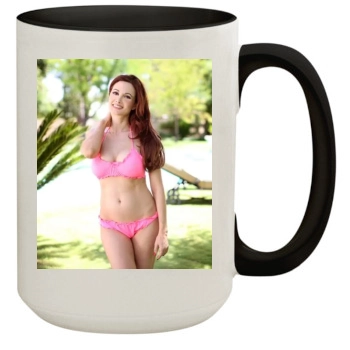 Holly Madison 15oz Colored Inner & Handle Mug