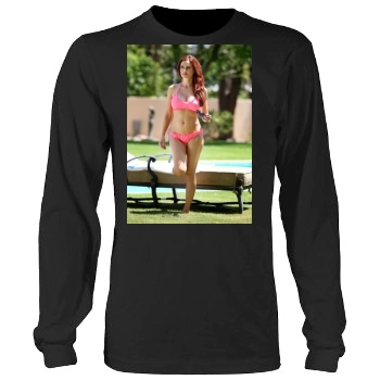 Holly Madison Men's Heavy Long Sleeve TShirt