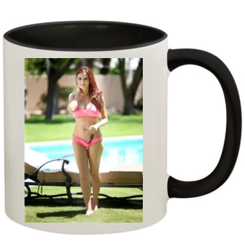 Holly Madison 11oz Colored Inner & Handle Mug