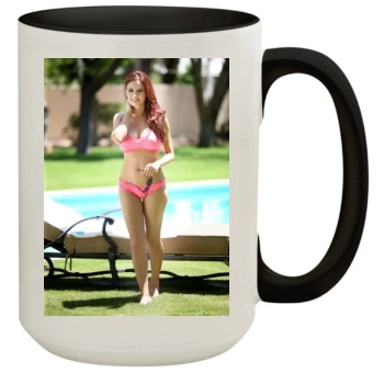 Holly Madison 15oz Colored Inner & Handle Mug