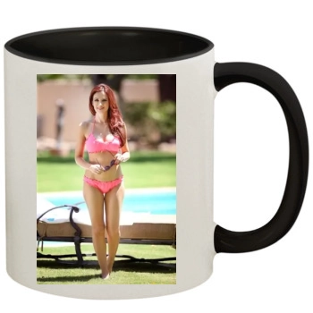 Holly Madison 11oz Colored Inner & Handle Mug