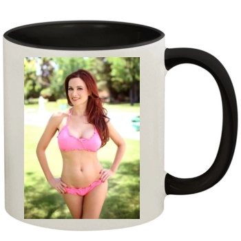 Holly Madison 11oz Colored Inner & Handle Mug