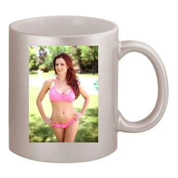 Holly Madison 11oz Metallic Silver Mug