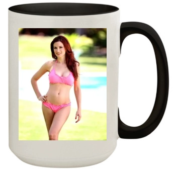 Holly Madison 15oz Colored Inner & Handle Mug