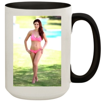 Holly Madison 15oz Colored Inner & Handle Mug