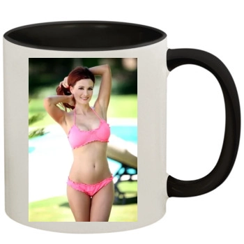 Holly Madison 11oz Colored Inner & Handle Mug