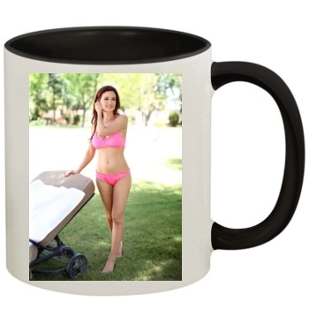 Holly Madison 11oz Colored Inner & Handle Mug