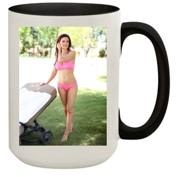 Holly Madison 15oz Colored Inner & Handle Mug