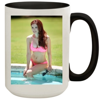 Holly Madison 15oz Colored Inner & Handle Mug