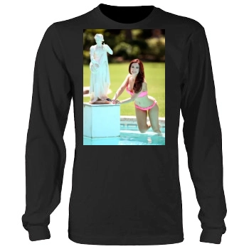 Holly Madison Men's Heavy Long Sleeve TShirt