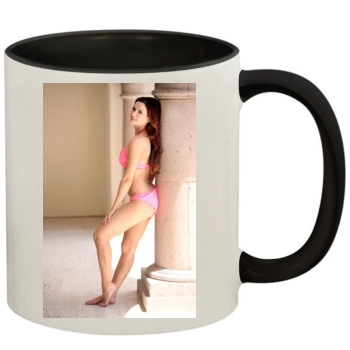 Holly Madison 11oz Colored Inner & Handle Mug