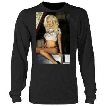 Holly Madison Men's Heavy Long Sleeve TShirt