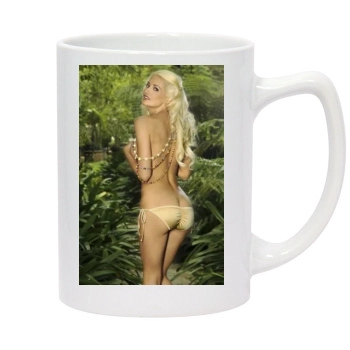 Holly Madison 14oz White Statesman Mug