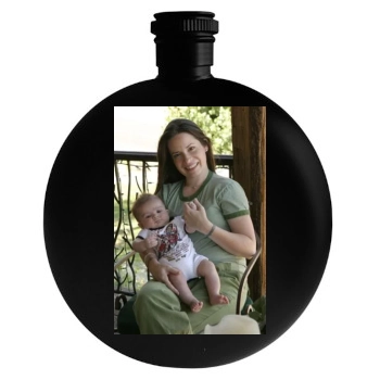 Holly Marie Combs Round Flask