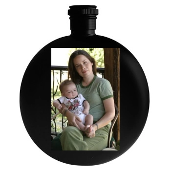 Holly Marie Combs Round Flask