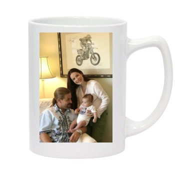 Holly Marie Combs 14oz White Statesman Mug