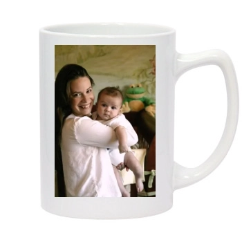 Holly Marie Combs 14oz White Statesman Mug