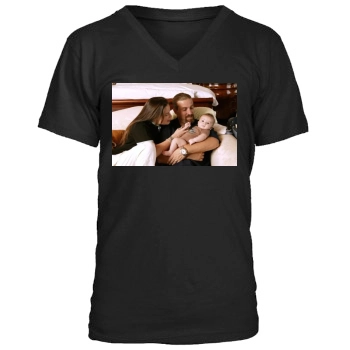 Holly Marie Combs Men's V-Neck T-Shirt