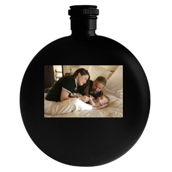 Holly Marie Combs Round Flask