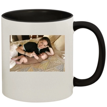 Holly Marie Combs 11oz Colored Inner & Handle Mug