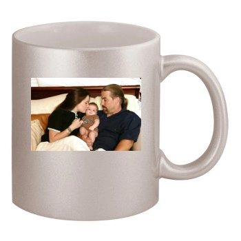 Holly Marie Combs 11oz Metallic Silver Mug