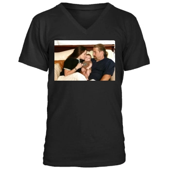 Holly Marie Combs Men's V-Neck T-Shirt