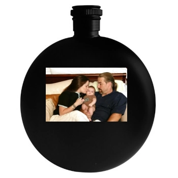 Holly Marie Combs Round Flask