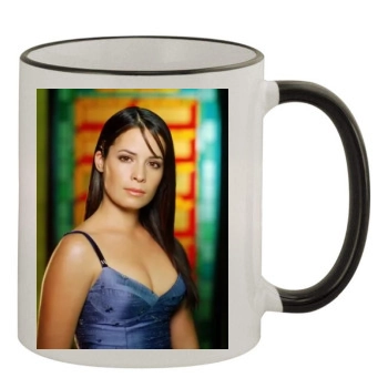 Holly Marie Combs 11oz Colored Rim & Handle Mug