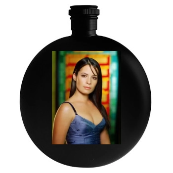 Holly Marie Combs Round Flask