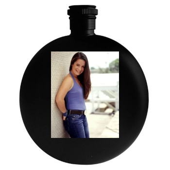 Holly Marie Combs Round Flask