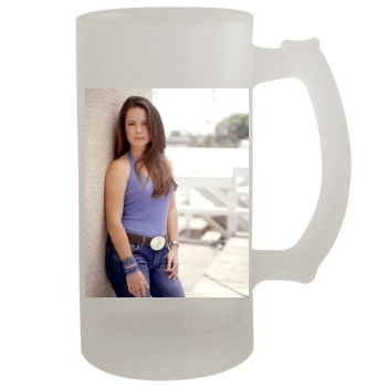 Holly Marie Combs 16oz Frosted Beer Stein