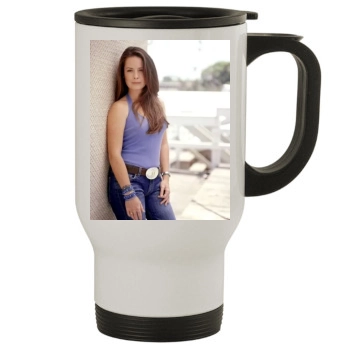 Holly Marie Combs Stainless Steel Travel Mug