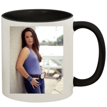 Holly Marie Combs 11oz Colored Inner & Handle Mug