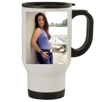 Holly Marie Combs Stainless Steel Travel Mug